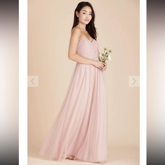 NWT Birdy Grey Christina Convertible Dress in Tulle Rose Quartz - Picture 1 of 6